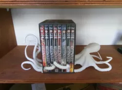 Octopus book end