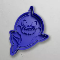 Papa baby shark shark