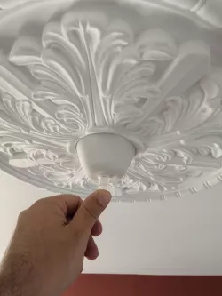 Pavilion, ceiling wire cover, ceiling wire cover