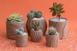 Planter - Pot 3-Set (Models: Origami, Aqua, Tulip)