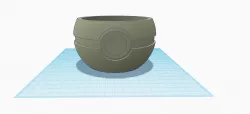 Pokeball Planter