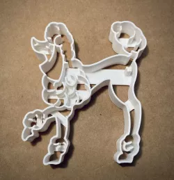 Poodle Cookie Cutter