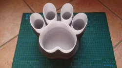 PRINT KITTY CAT HOLDER (PEN....)
