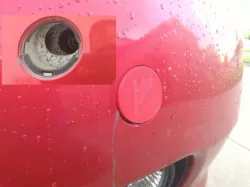 Prius II bumper cap