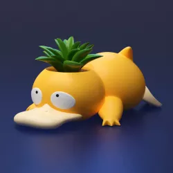 Psyduck Planter Vase Pokemon Decoration Home Geek