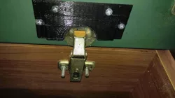 Reinforced hinges home decor doors