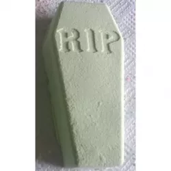 RIP Coffin Bath Bomb Mold / Soap Mold