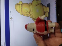 Santa Marshmallow ornament - stay puft- ghostbusters afterlife