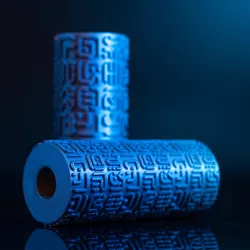 Sheikah Alphabet Rolling Pin - Zelda Cookies