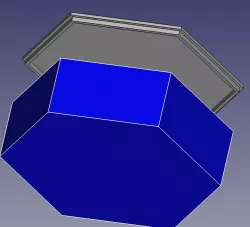 simple and configurable hexagonal box - jewelry box