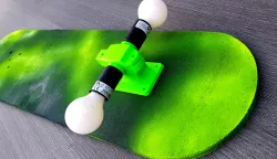 Skateboard lamp