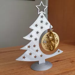 Snowflake Christmas Bauble