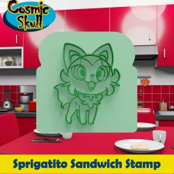 Sprigatito [Pokémon] Sandwich Stamp