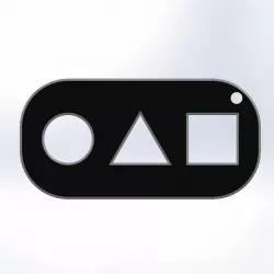Squid Games Keychain