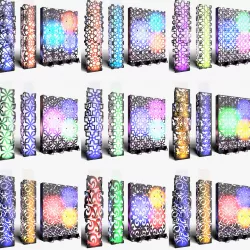 Stage Decor Collection 01 (Modular 9 Pieces)