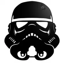Star wars trooper wall decor