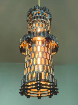 Steampunk Style Lampshade