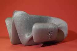 The W "Wave" headphone on the wall