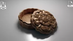 Tudor Rose Jewelry Box - Files for CNC and 3D Printer