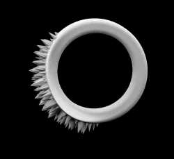 Unisex Spike Ring
