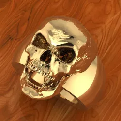 Vampire Skull Ring