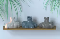 Vase woman bust