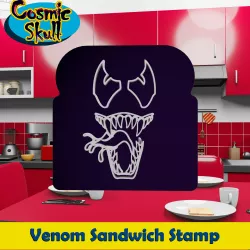 Venom (Spider-Man The Animated Series) Sandwich Stamp