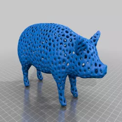 Voronoi Piggy Bank