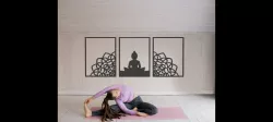 Wall Art :  Buddha - 3 frames