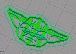 Yoda Cookie Cutter