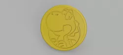 Yoshi drinkcoaster