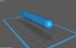1/48 Scale Mk13 U.S. Navy Torpedo