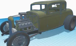 1932 Ford 5-window coupe parts pack