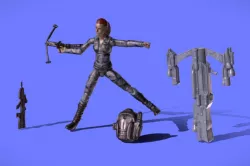 2009 GI-JOE - SCARLET - 3D SCAN -