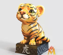 2022 Year of the Tiger -Good Luck Sculpture -2022 Tiger -Lunar new year