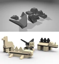 3D Lego Zoo