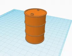 a simple oil barrel