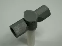 Adjustable Angle 3-Way Elbow, 1/2 Inch PVC Pipe Fitting Series #HalfInchPVCFittings UPDATE 2015-07-03