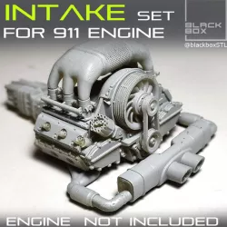 AIR INTAKE SET FOR 911 Flat six ENGINE 1-24th