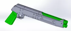 AIRSOFT over-under shotgun