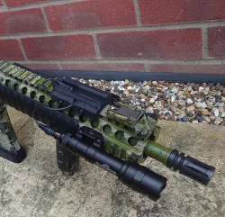 Airsoft pressure switch mount