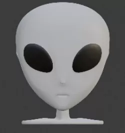 Alien Grey - Bust