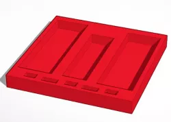 anatec 3 lipos monocoque plate
