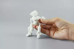 Ankly Robot dressed - 3d Printed Assembled