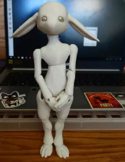 Anthro Rabbit Bjd