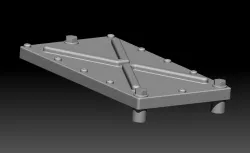 Ascod Pizarro Armor Plate