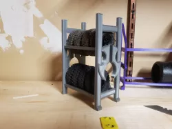 AXIAL SCX24 TIRE RACK