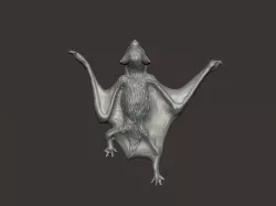 Bat Shaped pendant and Bat shape for mold