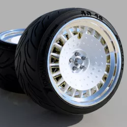BBS Super RS with AERO turbofan disc cover