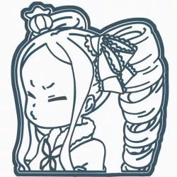 BEATRICE COOKIE CUTTER / RE ZERO ANIME